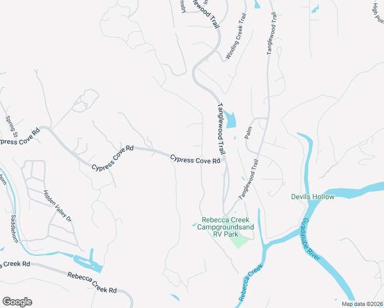 map of restaurants, bars, coffee shops, grocery stores, and more near 115 Cascada Point in Spring Branch