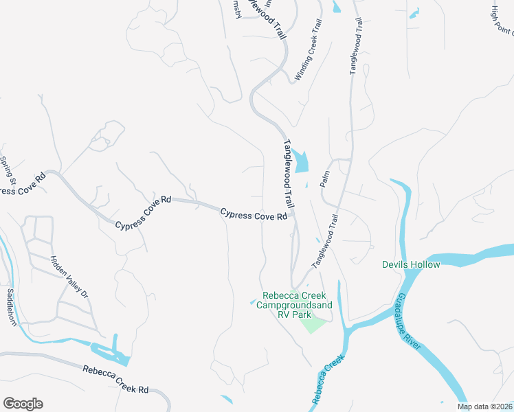 map of restaurants, bars, coffee shops, grocery stores, and more near 115 Cascada Point in Spring Branch