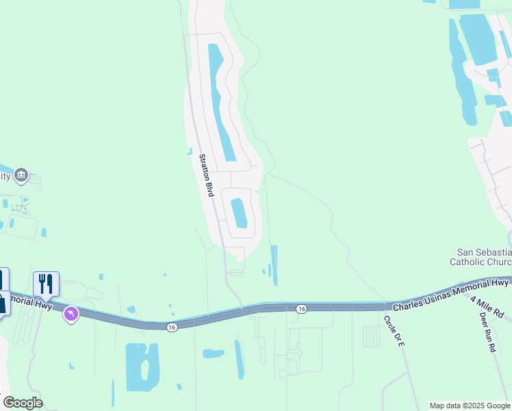 map of restaurants, bars, coffee shops, grocery stores, and more near 1501 Golden Lake Loop in St. Augustine