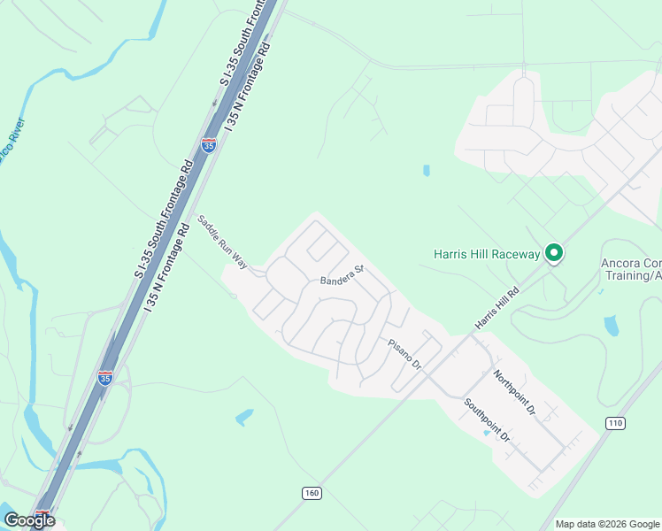 map of restaurants, bars, coffee shops, grocery stores, and more near 135 North Fork Road in San Marcos