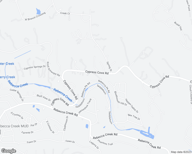 map of restaurants, bars, coffee shops, grocery stores, and more near 998 Cypress Cove Road in Spring Branch