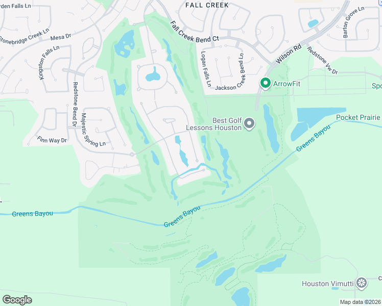 map of restaurants, bars, coffee shops, grocery stores, and more near 8330 Caroline Ridge Drive in Humble