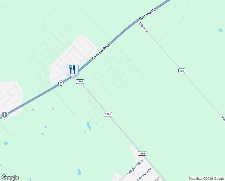map of restaurants, bars, coffee shops, grocery stores, and more near 3248 Farm to Market Road 1966 in Maxwell