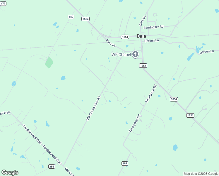 map of restaurants, bars, coffee shops, grocery stores, and more near 517 Old Colony Line Road in Dale