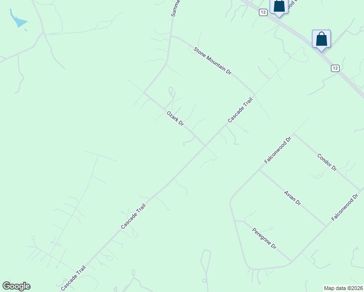 map of restaurants, bars, coffee shops, grocery stores, and more near 8015 Ozark Drive in San Marcos
