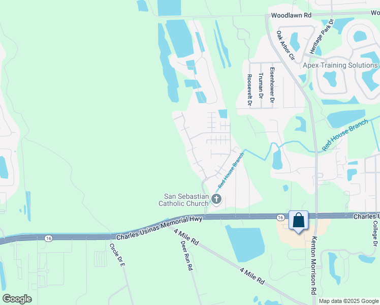 map of restaurants, bars, coffee shops, grocery stores, and more near Timoga Trail in St. Augustine