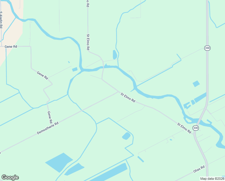 map of restaurants, bars, coffee shops, grocery stores, and more near 15736 Saint Elmo Road in Erath