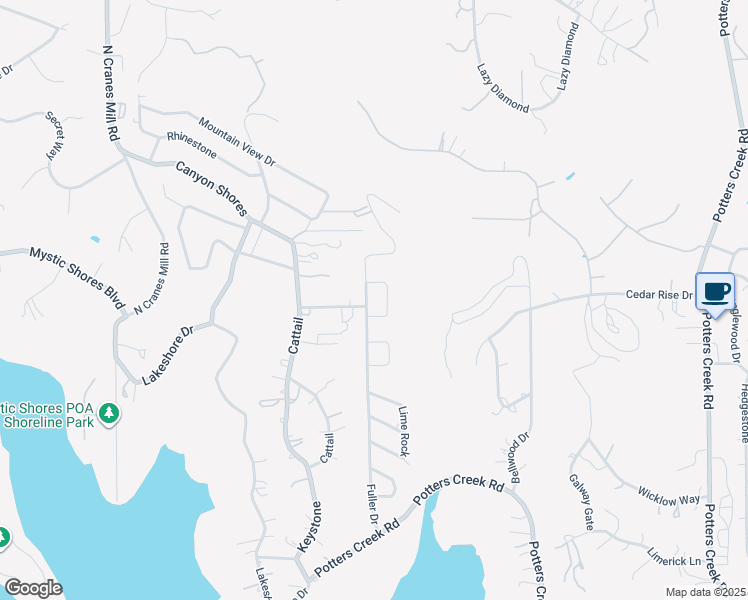 map of restaurants, bars, coffee shops, grocery stores, and more near 667 Cactus Flower in Canyon Lake