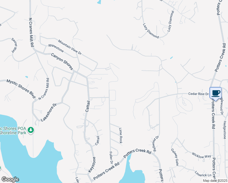 map of restaurants, bars, coffee shops, grocery stores, and more near 667 Cactus Flower in Canyon Lake