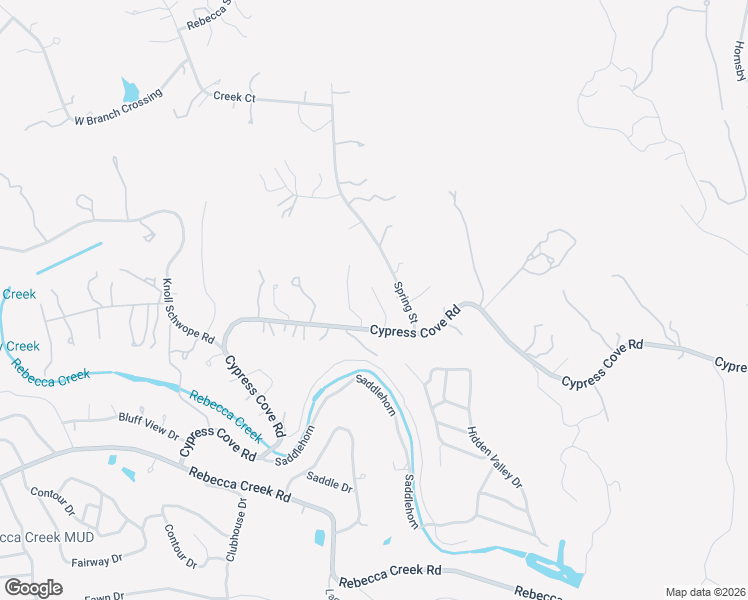 map of restaurants, bars, coffee shops, grocery stores, and more near 1051 Cypress Cove Rd in Spring Branch