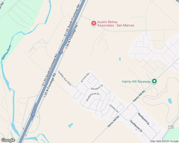 map of restaurants, bars, coffee shops, grocery stores, and more near 344 North Fork Road in San Marcos