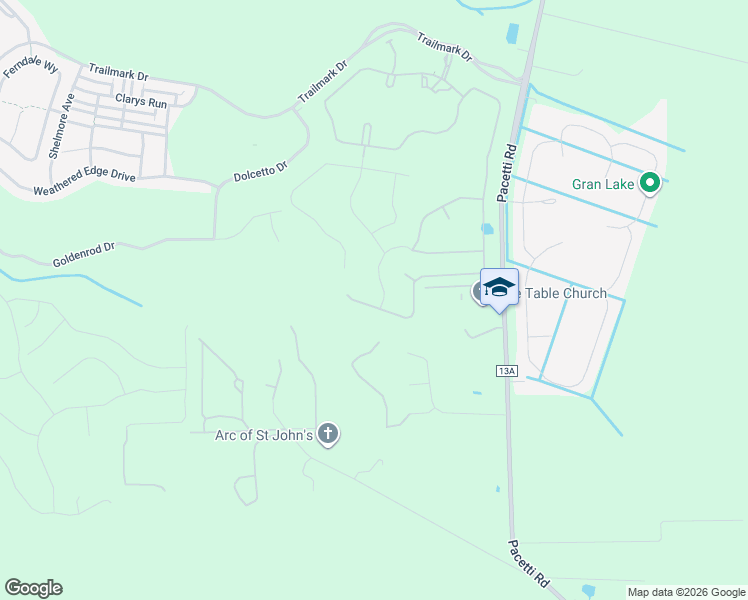 map of restaurants, bars, coffee shops, grocery stores, and more near 1765 Rustic Mill Drive in St. Augustine