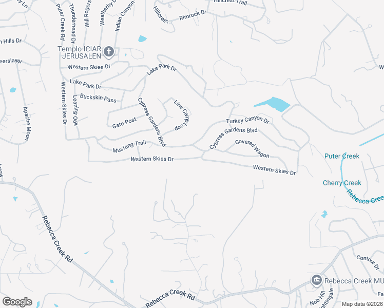 map of restaurants, bars, coffee shops, grocery stores, and more near 2888 Western Skies Drive in Spring Branch
