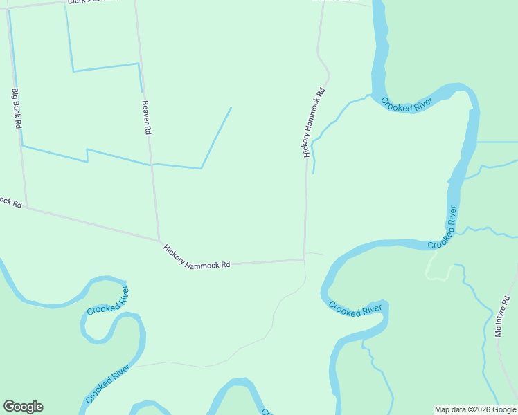 map of restaurants, bars, coffee shops, grocery stores, and more near 846 Hickory Hammock Road in Carrabelle