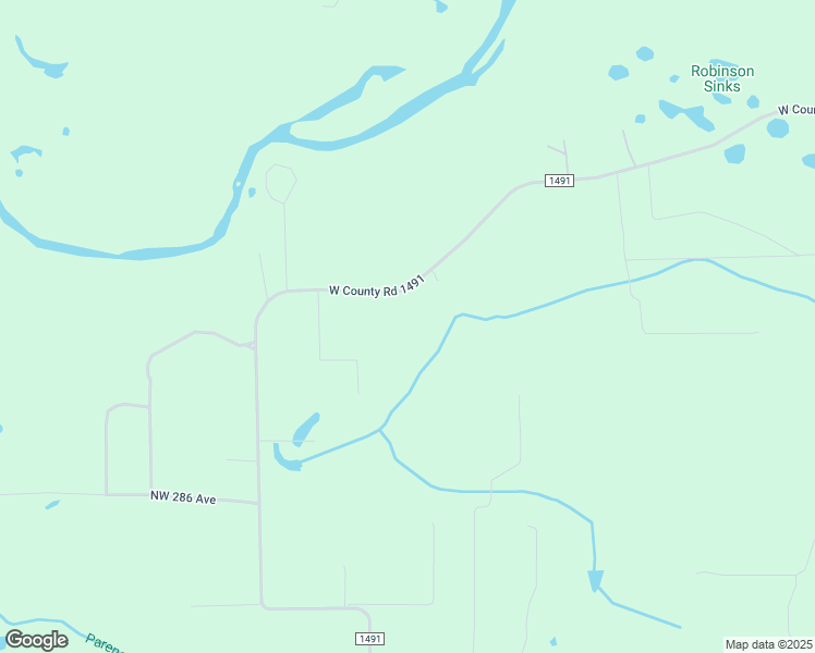 map of restaurants, bars, coffee shops, grocery stores, and more near 17813 County Road 1491 in Alachua