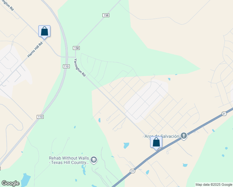 map of restaurants, bars, coffee shops, grocery stores, and more near 104 Fairview Road in San Marcos