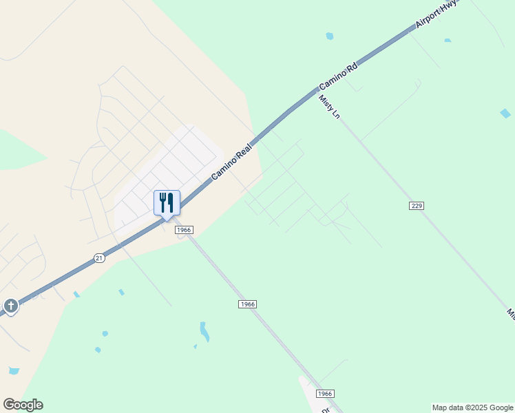 map of restaurants, bars, coffee shops, grocery stores, and more near 6920 Camino Real in Maxwell