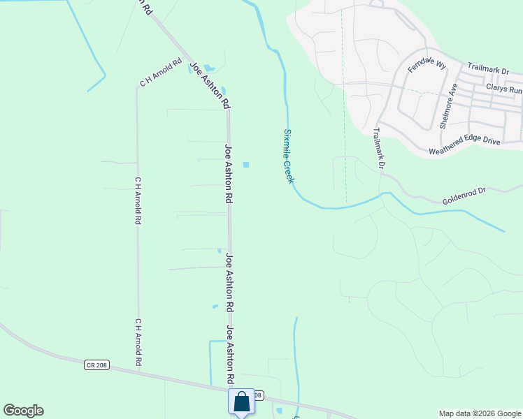 map of restaurants, bars, coffee shops, grocery stores, and more near 2634 Joe Ashton Road in St. Augustine