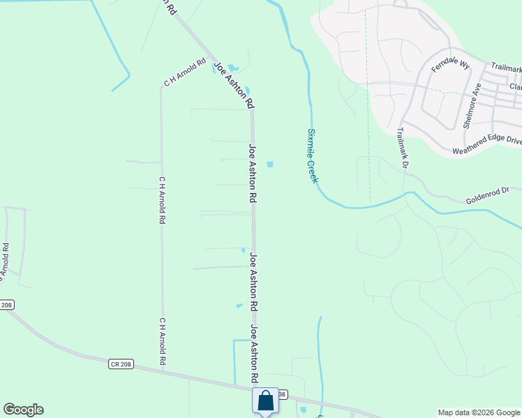 map of restaurants, bars, coffee shops, grocery stores, and more near 2634 Joe Ashton Road in St. Augustine