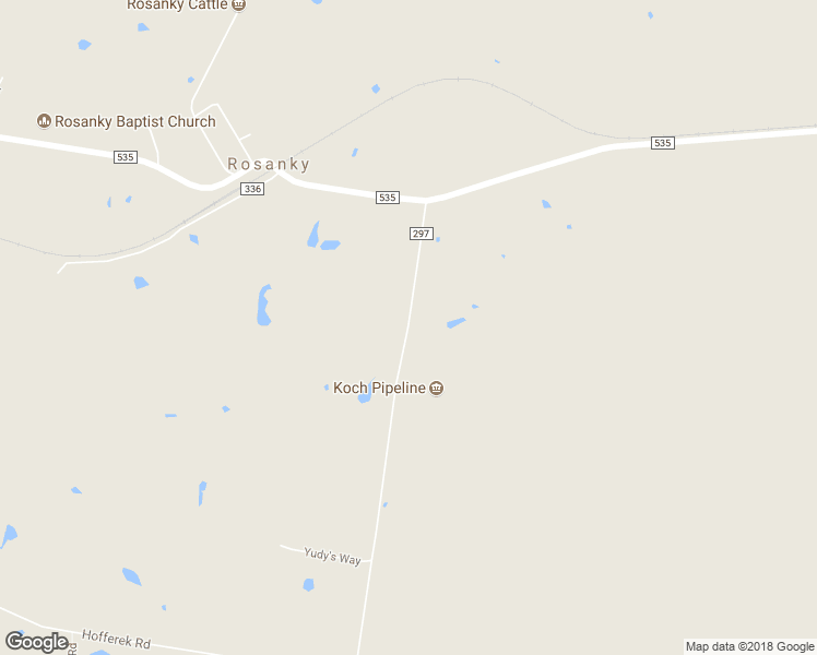 map of restaurants, bars, coffee shops, grocery stores, and more near 266 Jeddo Road in Rosanky