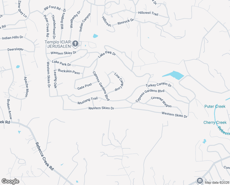map of restaurants, bars, coffee shops, grocery stores, and more near 1709 Cypress Gardens Boulevard in Spring Branch