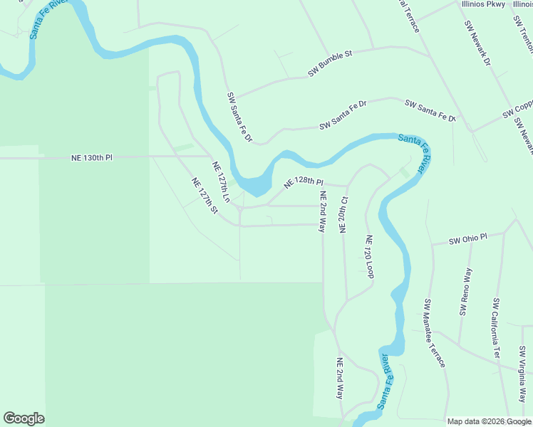 map of restaurants, bars, coffee shops, grocery stores, and more near 1850 NE 128th Pl in Branford