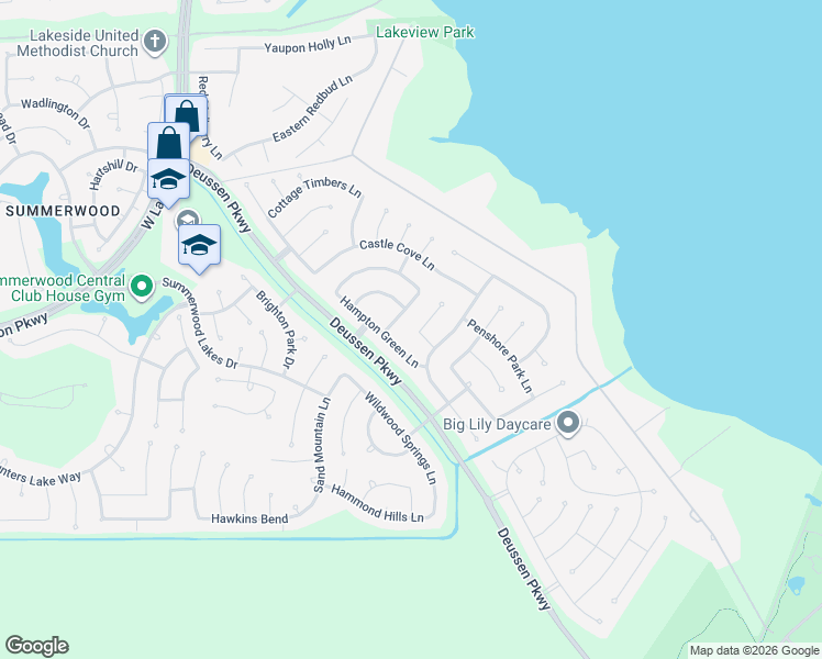 map of restaurants, bars, coffee shops, grocery stores, and more near 13803 Wickdale Garden Lane in Houston