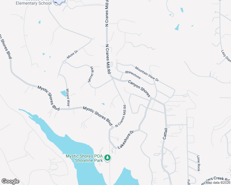 map of restaurants, bars, coffee shops, grocery stores, and more near 114 Spirit Circle in Spring Branch