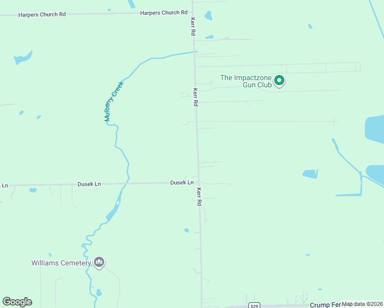 map of restaurants, bars, coffee shops, grocery stores, and more near 10571 Kerr Road in Hempstead
