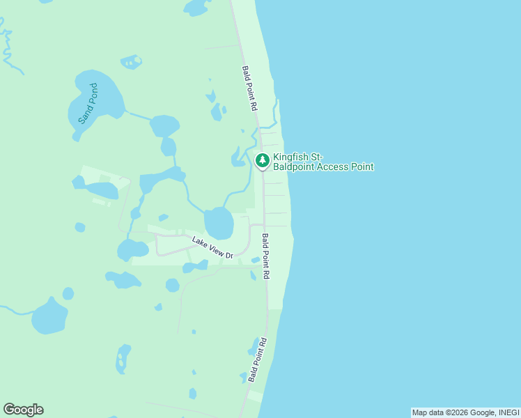 map of restaurants, bars, coffee shops, grocery stores, and more near 647 Bald Point Road in Alligator Point