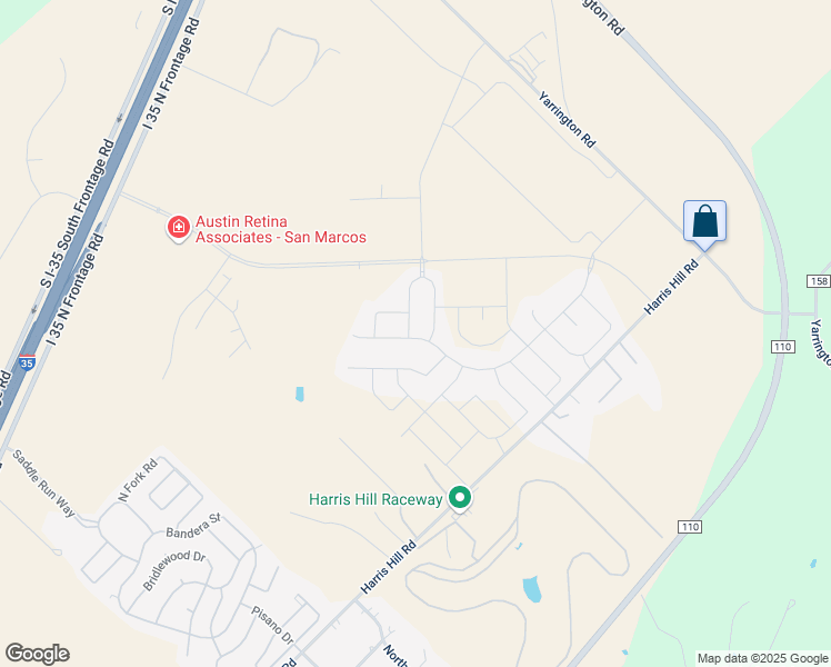 map of restaurants, bars, coffee shops, grocery stores, and more near 261 Sky Meadows Circle in San Marcos