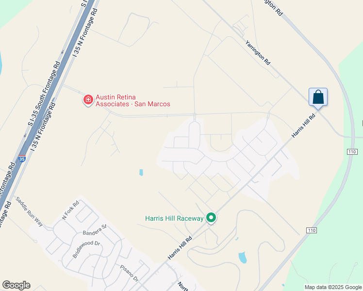 map of restaurants, bars, coffee shops, grocery stores, and more near 261 Sky Meadows Circle in San Marcos