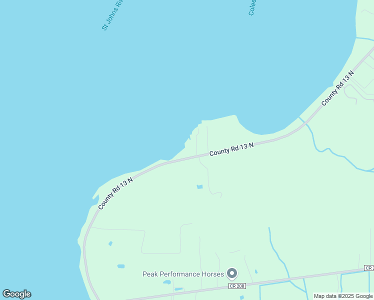 map of restaurants, bars, coffee shops, grocery stores, and more near 10115 County Road 13 North in St. Augustine