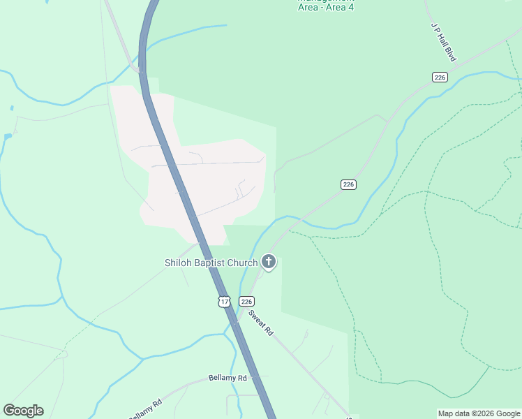 map of restaurants, bars, coffee shops, grocery stores, and more near 1061 Little Ruth Road in Green Cove Springs