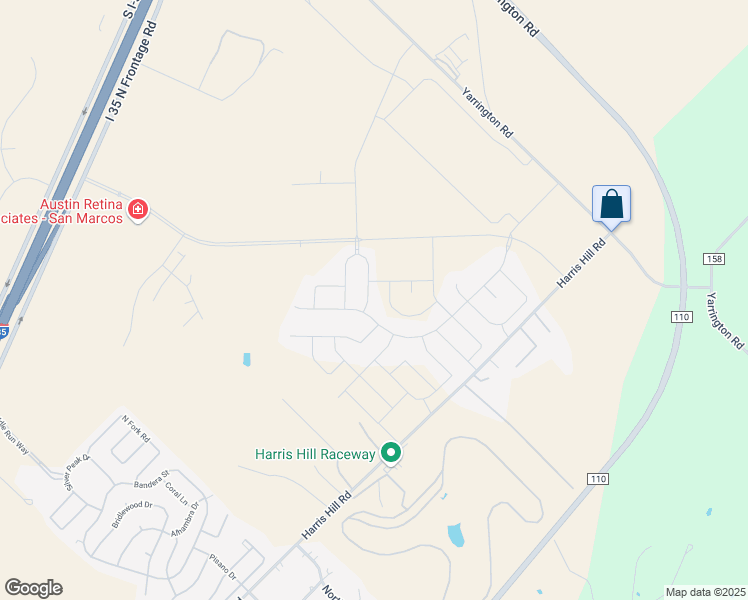 map of restaurants, bars, coffee shops, grocery stores, and more near 112 Sky Meadows Circle in San Marcos