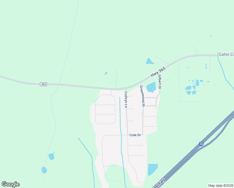 map of restaurants, bars, coffee shops, grocery stores, and more near 12260 Woodland Circle in Beaumont