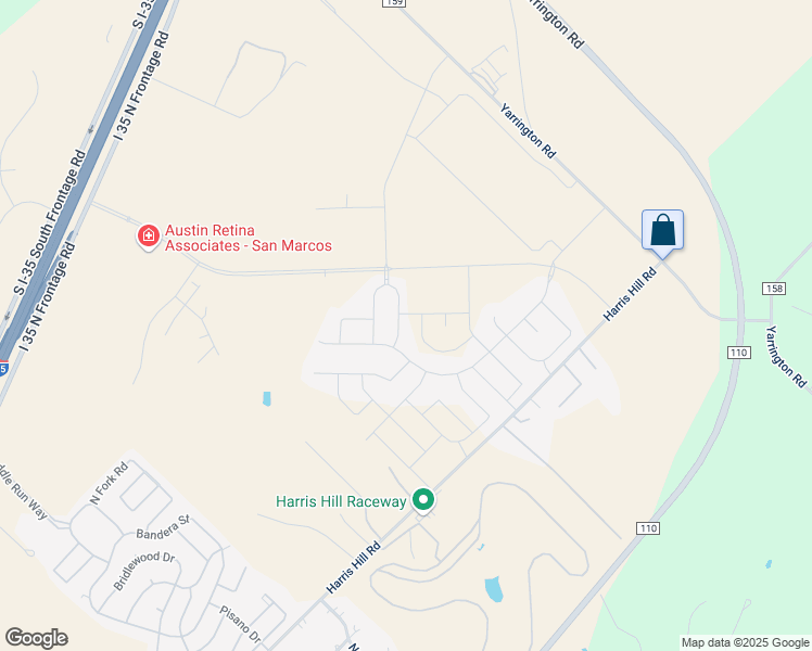 map of restaurants, bars, coffee shops, grocery stores, and more near 112 Sky Meadows Circle in San Marcos