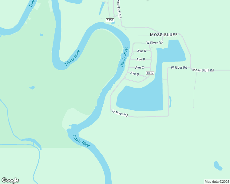 map of restaurants, bars, coffee shops, grocery stores, and more near 753 County Road 1333 in Liberty