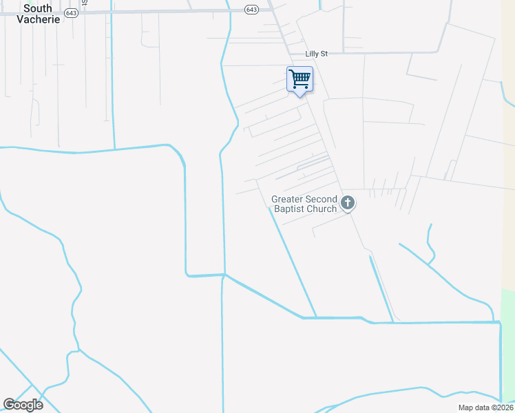 map of restaurants, bars, coffee shops, grocery stores, and more near 13810 Mimosa Lane in Vacherie