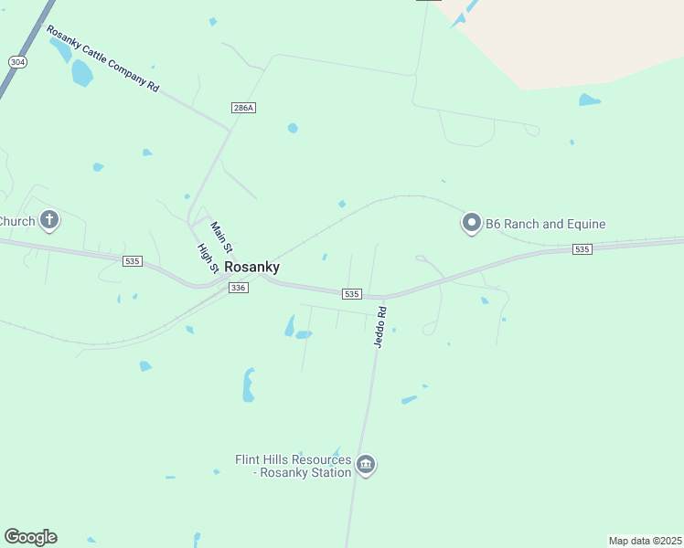 map of restaurants, bars, coffee shops, grocery stores, and more near 1972 Farm to Market 535 in Rosanky