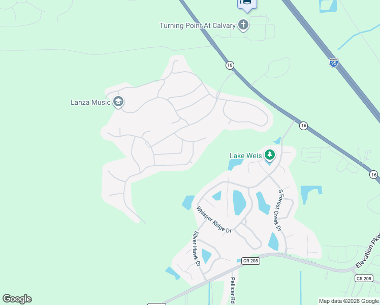 map of restaurants, bars, coffee shops, grocery stores, and more near 62 Tintamarre Drive in St. Augustine