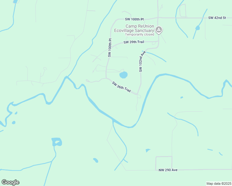 map of restaurants, bars, coffee shops, grocery stores, and more near 11790 Southwest 36th Trail in Lake Butler