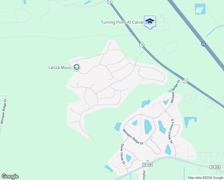 map of restaurants, bars, coffee shops, grocery stores, and more near 57 Cato Court in St. Augustine