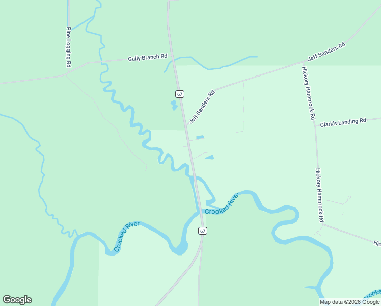 map of restaurants, bars, coffee shops, grocery stores, and more near 2400-2520 County Highway 67 in Carrabelle