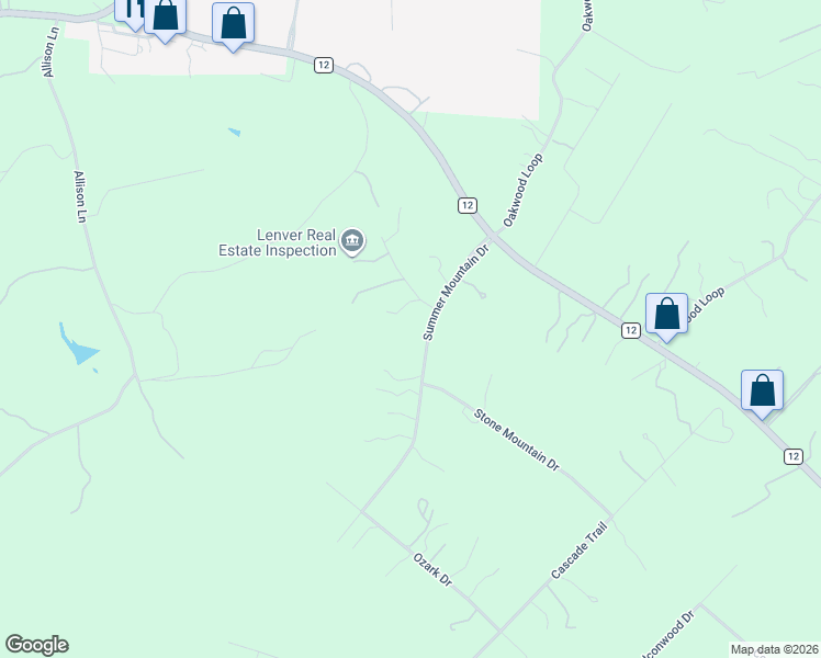 map of restaurants, bars, coffee shops, grocery stores, and more near 200 Summer Mountain Drive in San Marcos