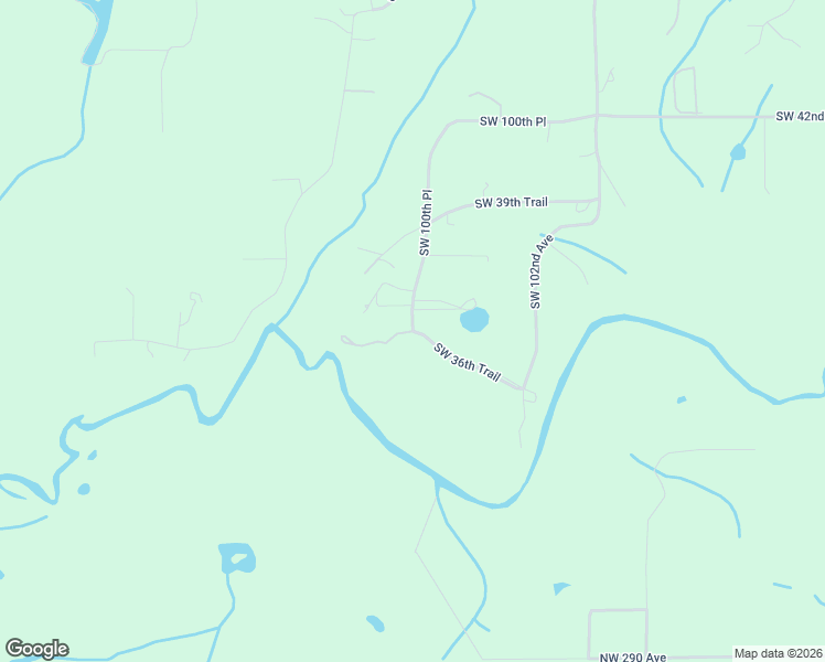 map of restaurants, bars, coffee shops, grocery stores, and more near 11546 Southwest 37th Street in Lake Butler