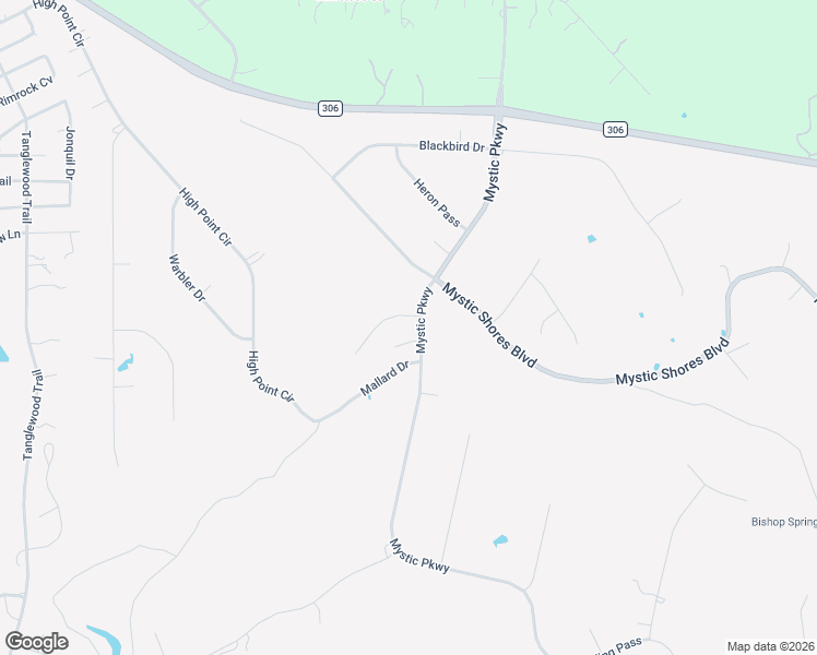 map of restaurants, bars, coffee shops, grocery stores, and more near 120 Macaw Lane in Spring Branch