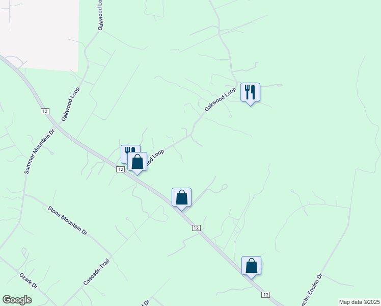 map of restaurants, bars, coffee shops, grocery stores, and more near 322 Oakwood Loop in San Marcos