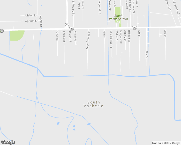 map of restaurants, bars, coffee shops, grocery stores, and more near 13487 Sugar Estates Street in Vacherie