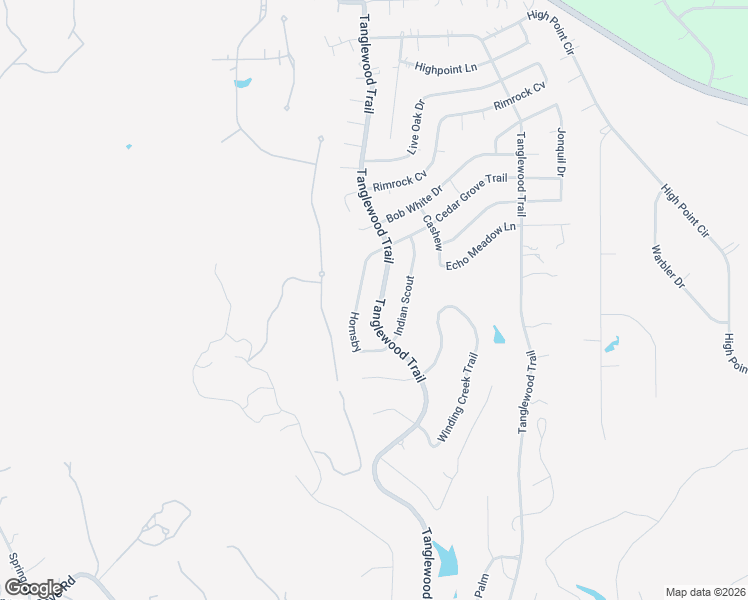 map of restaurants, bars, coffee shops, grocery stores, and more near 1944 Tanglewood Trail in Spring Branch